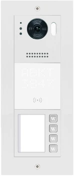 Vier Familienhaus IP Video Sprechanlage 4Familien IP Videotürsprechanlage Lan Türsprechanlage